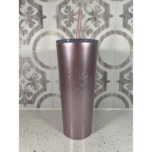 Starbucks Sparkling Pink 2019 Stainless Steel Cold Cup‎ Tumbler 20oz